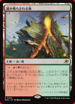 画像1: 踏み鳴らされる地