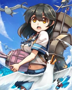 画像1: コミケ87頒布！艦娘『潮』スリーブ(60枚入り)