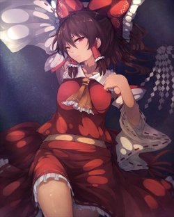 画像1: コミケ87頒布！東方『博麗　霊夢』スリーブ(60枚入り)