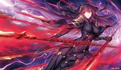 画像1: コミケ90頒布！Fate GO『スカサハ』プレイマット