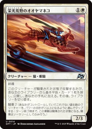 画像: 栄光荒野のオオヤマネコ