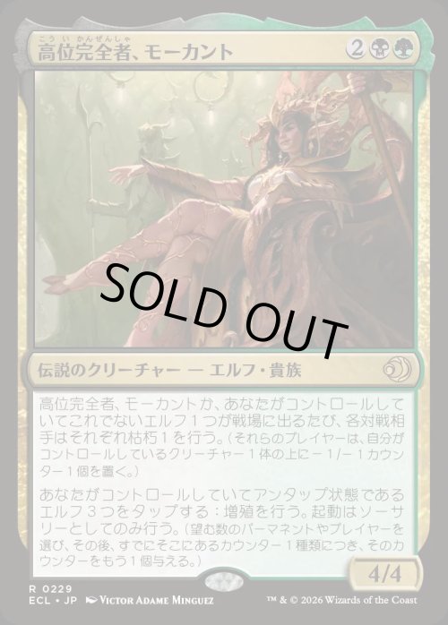 画像1: 高位完全者、モーカント