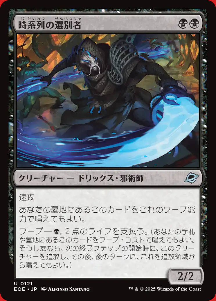 画像1: 時系列の選別者