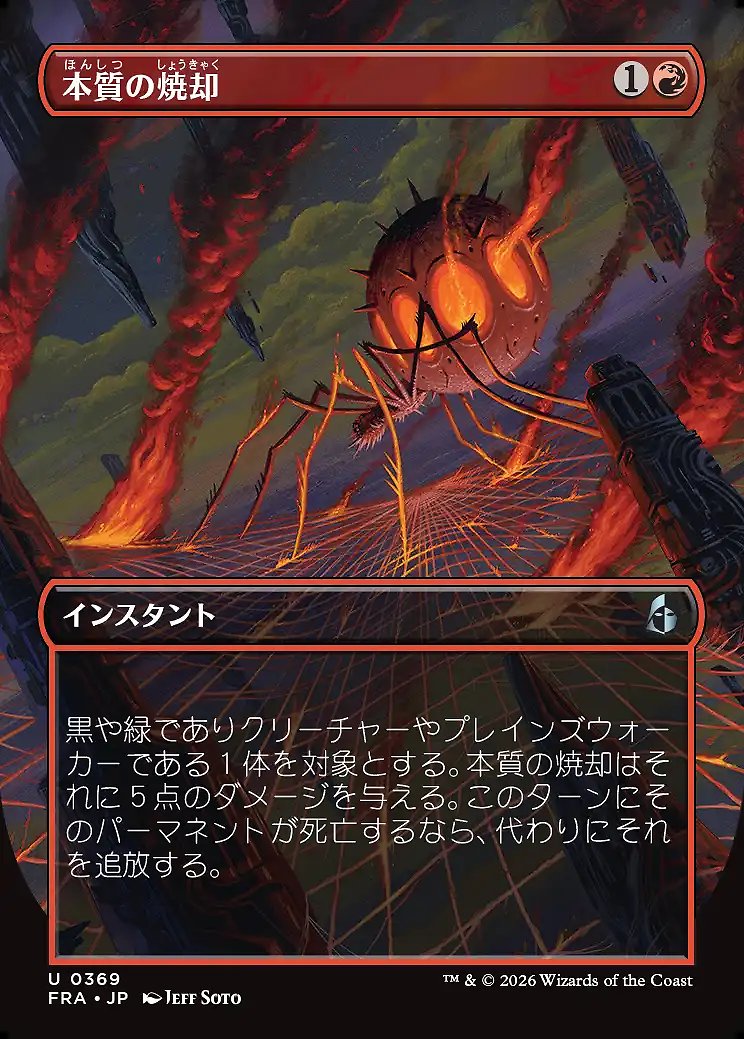 画像1: 本質の焼却(foil)