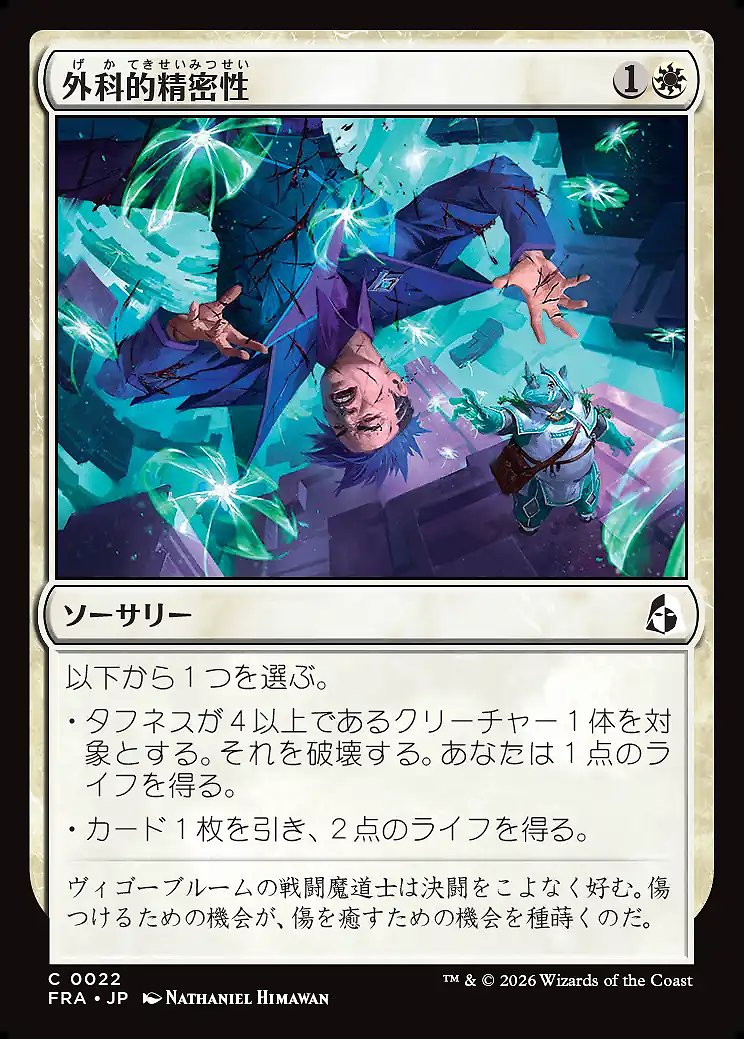 画像1: 外科的精密性